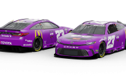Bubba Wallace's 2024 Grimace/McDonald's Toyota Camry