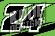 Ryan Truex Sam Hunt Racing number 24 2025 - History | Stunod Racing