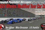 2024 NASCAR Whelen Modified Tour Car Set by Ground Pounder Designs