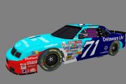 Cup90 Mod *FICTIONAL* 2025 Michael McDowell #71 Delaware Life Chevrolet ...