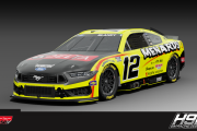 #12 - Ryan Blaney - Menards/Delta - (SON)