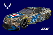 Ed Davila #28 "Camo Air Force" 23XI **FICTIONAL**