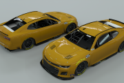 FCRD NCS22 2-car Blender Cycles render scene