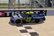 2012 Jimmie Johnson 2009 Lowe's Throwback (BR12)