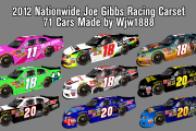 2012 NWS11 Nationwide Series Carset- Joe Gibbs Racing