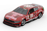 Tribute Mustang for  IU Hoosiers National Champs 2025-25 season Full Circle Racing Designs NCS22