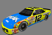 Cup90 Mod *FICTIONAL* Ryan Blaney #12 Peak Antifreeze Menards Ford