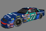 Cup90 Mod *FICTIONAL* 2026 Michael McDowell #71 Delaware Life Chevrolet