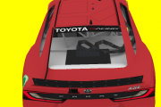 2026 Toyota rear windshield banner