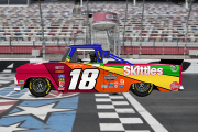 Kyle Busch #18 - Skittles (65 Chevy Pick-Up)