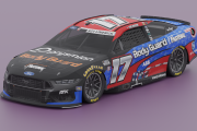Chris Buescher 2026 Body Guard Patriotic 2 Pack