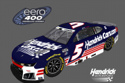 Kyle Larson #5 - Hendrick's Cars (Chicagoland)
