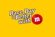 M&M's Race Day is Better with M 2013 Logo