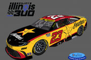 Bubba Wallace #23 - Hardee's (St Louis)