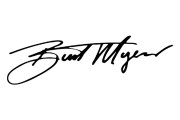 Burt Myers' Signature/Namerail