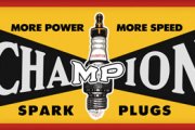 vintage Champion Spark Plug logo