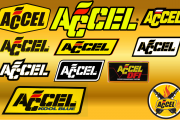 ACCEL logo assortment