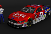 Custom #9 Coors / Napa Auto Parts Ford Mustang (MENCS19 Mod)
