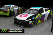 MENCS 2018 Fictional Zaxby's #91 Camry