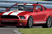 Red GT500 Shelby Mustang Pace Car
