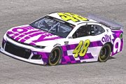 Jimmie Johnson White Out Ally 2020