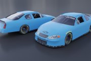 Default Cup 2 Car Scene (Blender)