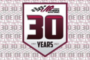 Joe Gibbs Racing 30 Year Anniversary Logo