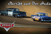 Pixar Cars GN55 Doc Hudson and Sheriff Pack
