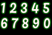 Pacifico Number set