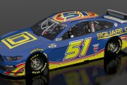 MENCS 2021 #51 Square D Mustang (Fictional) w/ Matching Pit Crew