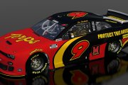 MENCS 2021 #9 Under Armor/Terps Dodge (Fictional) w/ Matching Pit Crew