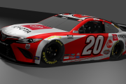 2021 Christopher Bell #20 Toyota Camry