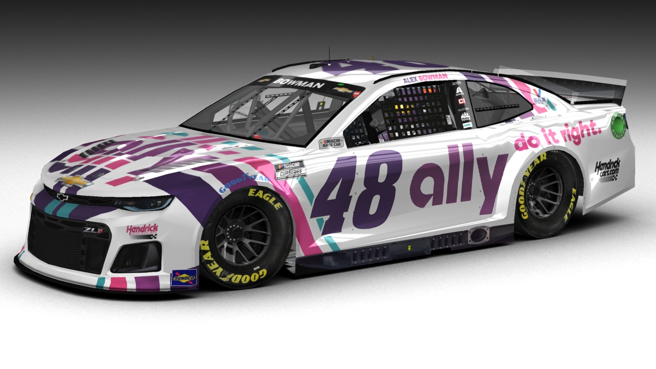 2022-Alex Bowman #48 Ally Bank.......NCS19 Mod Stunod Racing